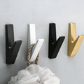 Patères design Vela, aluminium mat, lot de 4 à 8, vue 2