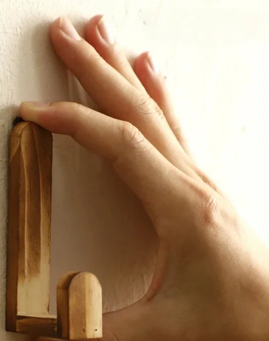 Patères en bois Nido, lot de 4 ou 8, vue 6
