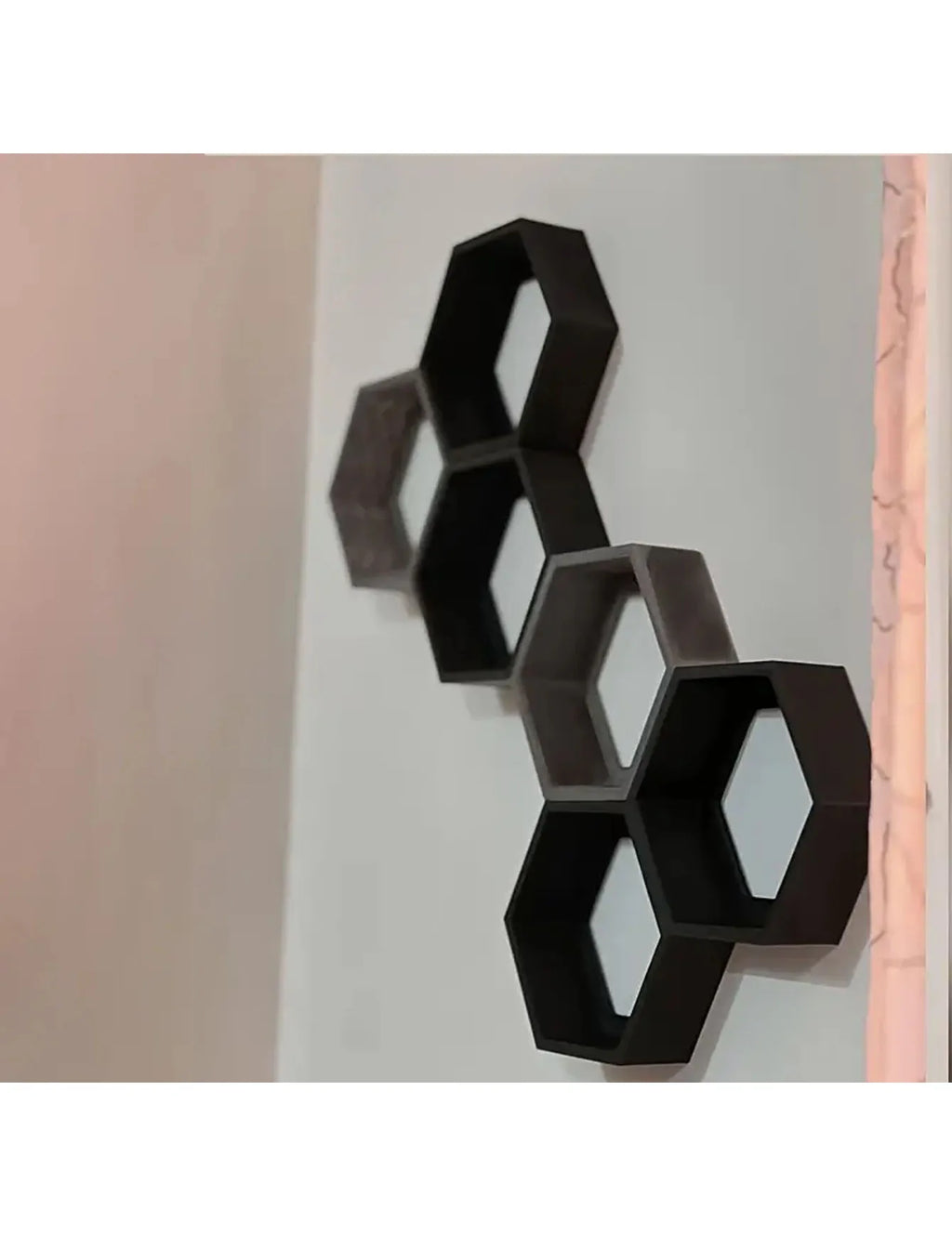 Étagères hexagonales Esa, lot de 3