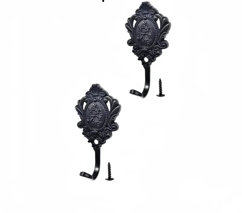 Patères vintage Fiora, zinc ouvragé, lot de 4 à 8, vue 5
