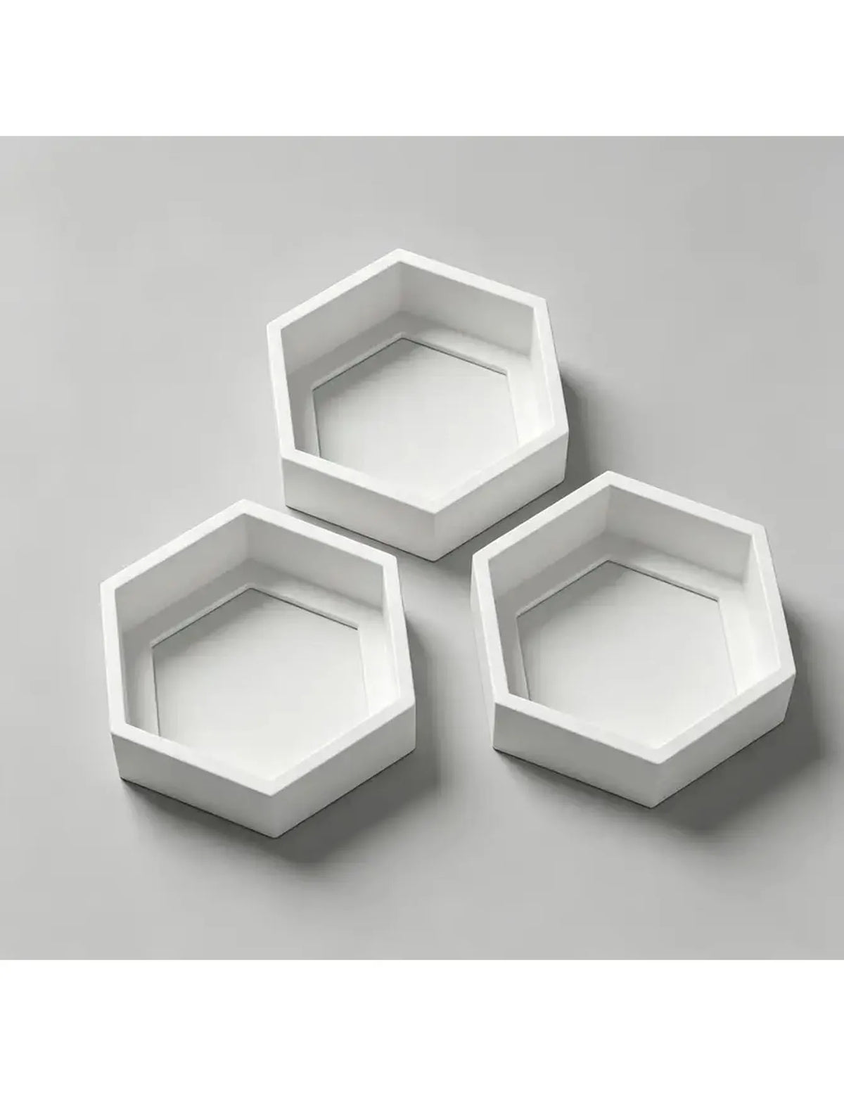 Étagères hexagonales Esa, lot de 3