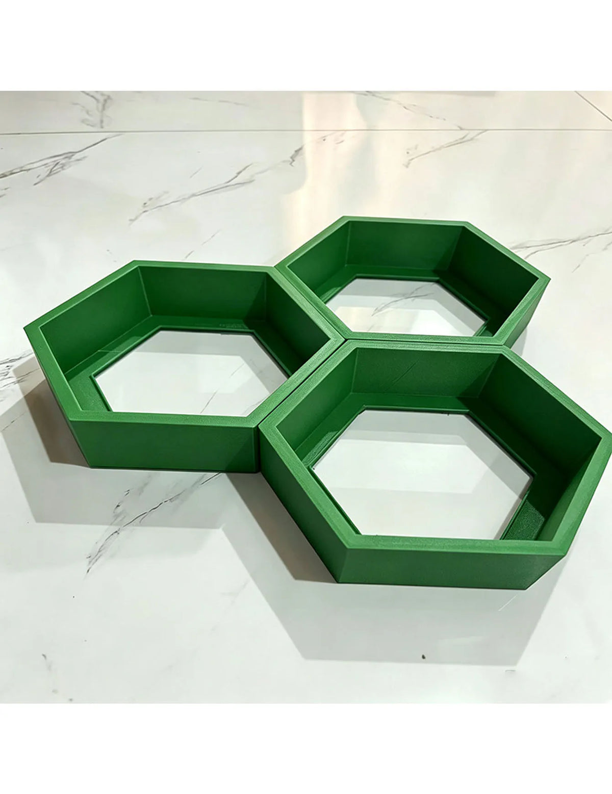 Étagères hexagonales Esa, lot de 3